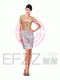 珠寶化妝品營業(yè)員制服830