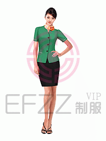 女職業(yè)裝短袖襯衫設計圖165