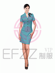 女職業(yè)裝短袖襯衫設計圖168