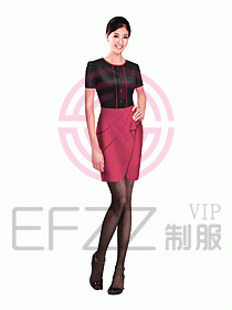 女職業(yè)裝短袖襯衫設(shè)計(jì)圖173