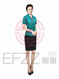 女職業(yè)裝短袖襯衫設計圖175