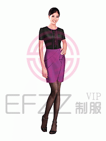 女職業(yè)裝短袖襯衫設(shè)計(jì)圖180