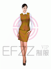 女職業(yè)裝馬夾設(shè)計(jì)圖176