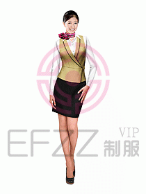 女職業(yè)裝馬夾設(shè)計圖185