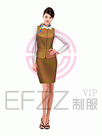 女職業(yè)裝馬夾設(shè)計圖186