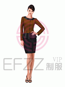 秋冬女職業(yè)裝設(shè)計(jì)圖405