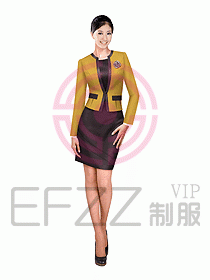 秋冬女職業(yè)裝設計圖517