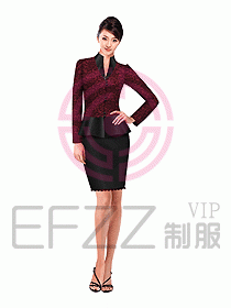 秋冬女職業(yè)裝設計圖533