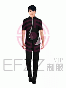 酒店中餐服務(wù)員制服設(shè)計圖962