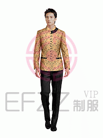 酒店中餐服務(wù)員制服設(shè)計(jì)圖964