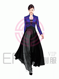 酒店西餐咨客制服設(shè)計(jì)圖265