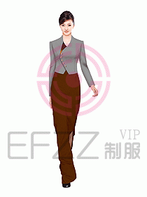 酒店西餐咨客制服設(shè)計圖268