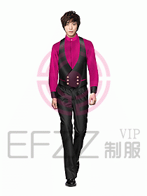 西餐服務(wù)員制服設(shè)計圖587