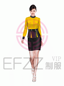 西餐服務(wù)員制服設(shè)計(jì)圖598