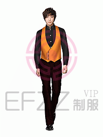 西餐服務(wù)員制服設(shè)計圖619