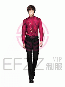 西餐服務員制服設計圖629