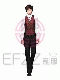西餐服務員制服設計圖643