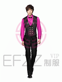 西餐服務員制服設計圖645