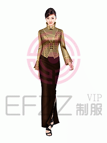 中餐咨客制服設(shè)計圖511