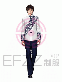 中餐服務(wù)員制服設(shè)計(jì)圖1001