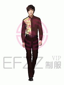 中餐服務(wù)員制服設(shè)計(jì)圖1003