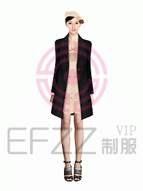 珠寶營業(yè)員制服設(shè)計圖890