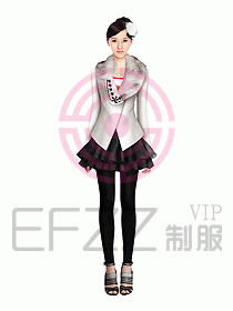 珠寶營業(yè)員制服設(shè)計圖899