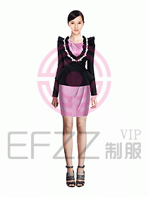珠寶營業(yè)員制服設(shè)計(jì)圖905