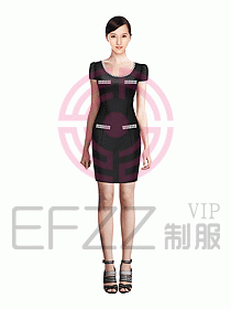 珠寶營業(yè)員制服設計圖906