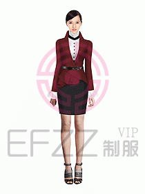 珠寶營業(yè)員制服設計圖917