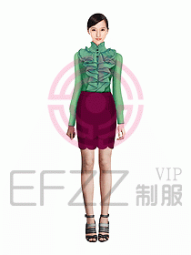 珠寶營(yíng)業(yè)員制服設(shè)計(jì)圖922