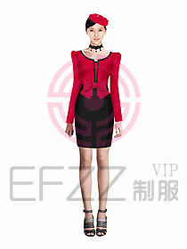 珠寶營業(yè)員制服設(shè)計圖928