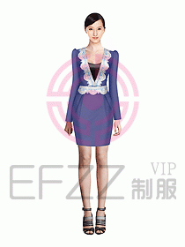 珠寶營(yíng)業(yè)員制服設(shè)計(jì)圖934