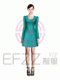 珠寶營業(yè)員制服設(shè)計圖937