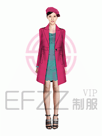 珠寶營業(yè)員制服設(shè)計(jì)圖938