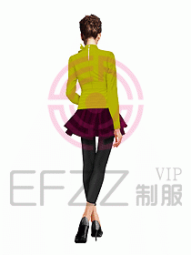 珠寶營(yíng)業(yè)員制服設(shè)計(jì)圖942