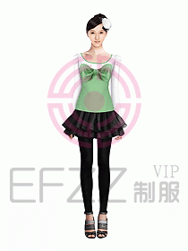 珠寶營(yíng)業(yè)員制服設(shè)計(jì)圖946