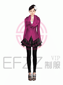 珠寶營業(yè)員制服設(shè)計(jì)圖948