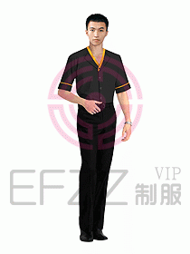 酒店部門經(jīng)理西服設(shè)計圖199