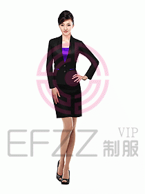 酒店部門經(jīng)理西服設(shè)計(jì)圖216