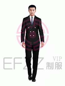 酒店部門經(jīng)理西服設(shè)計(jì)圖220