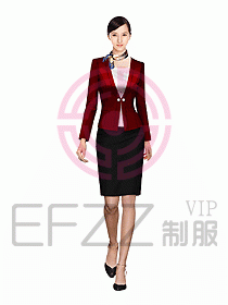 酒店部門經(jīng)理西服設(shè)計(jì)圖235