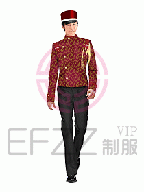 酒店門童制服設(shè)計圖597