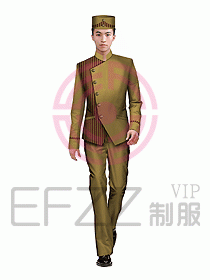 酒店門童制服設(shè)計(jì)圖611