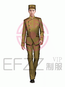 酒店門童制服設(shè)計(jì)圖613