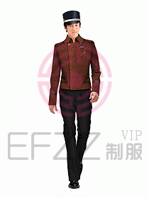 酒店門(mén)童制服設(shè)計(jì)圖615