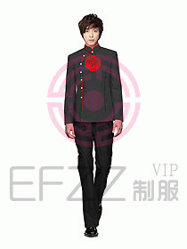 中餐服務(wù)員制服設(shè)計圖1031