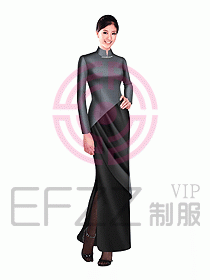 中餐迎賓制服設(shè)計(jì)圖512