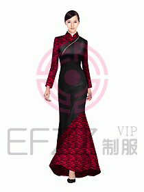 中餐迎賓制服設(shè)計圖519