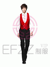 西餐服務員制服設計圖654